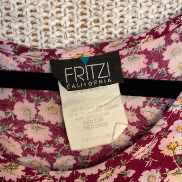 Fritzi Short Sleeved Midi/Maxi Length Dress (M) - Picture 4 of 6